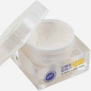 Clinical Results Night Cream Anti Aging for All Skin NASA 3D Dermal Rx 1.7 fl oz